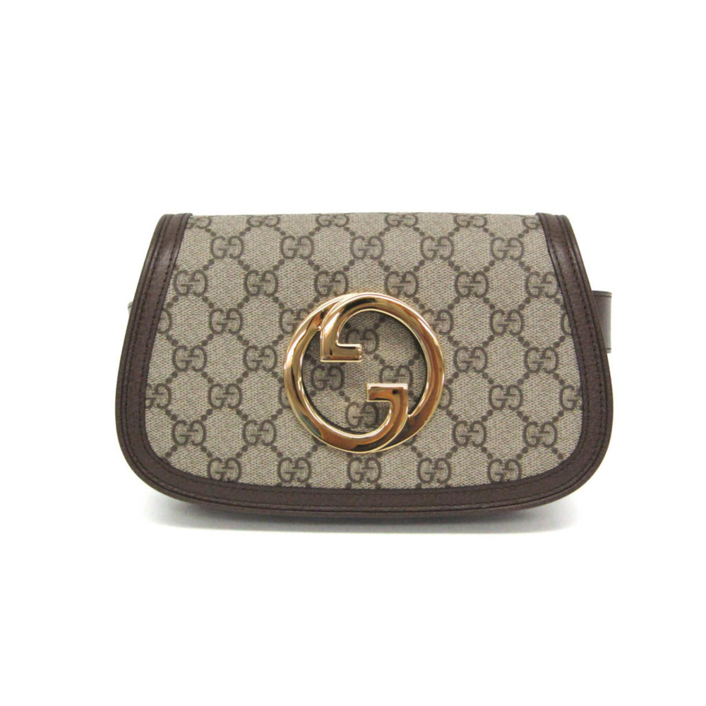 Gucci Blondie Belt GG Coated Canvas